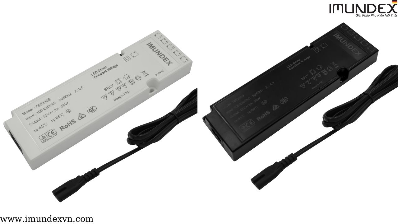 Nguồn 12V (24W, 36W, 60W) Imundex