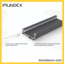 Đèn LED thanh kết hợp tay nắm L Imundex 7604227