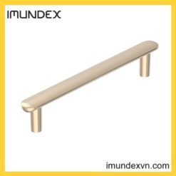 Tay Nắm Tủ Hợp Kim Kẽm Màu Vàng Champagne Xước Imundex 7748006