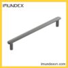 Tay Nắm Tủ Hợp Kim Kẽm Màu Xám Imundex 7740007