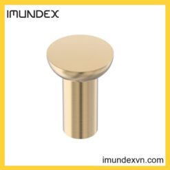 Tay Nắm Tủ Hợp Kim Kẽm Màu Vàng Champagne Xước Imundex 7748005