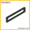 Tay nắm tủ nhôm màu đen Imundex 7754001