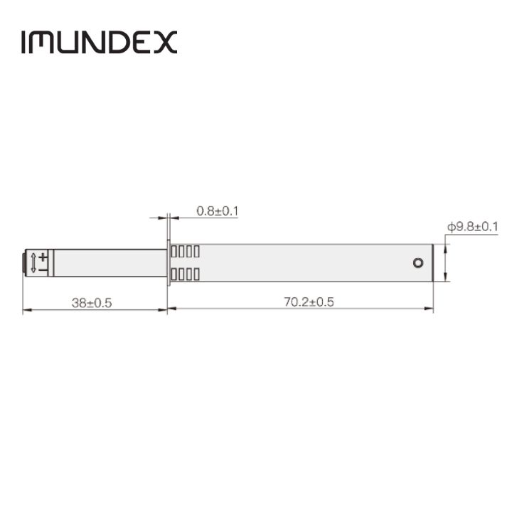 Thông Số Nút Nhấn Mở Lắp Âm Imundex 8053401