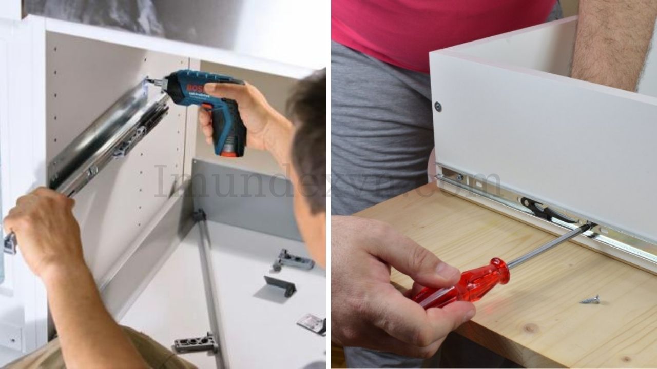 Những lưu ý quan trọng khi lắp ray trượt ngăn kéo