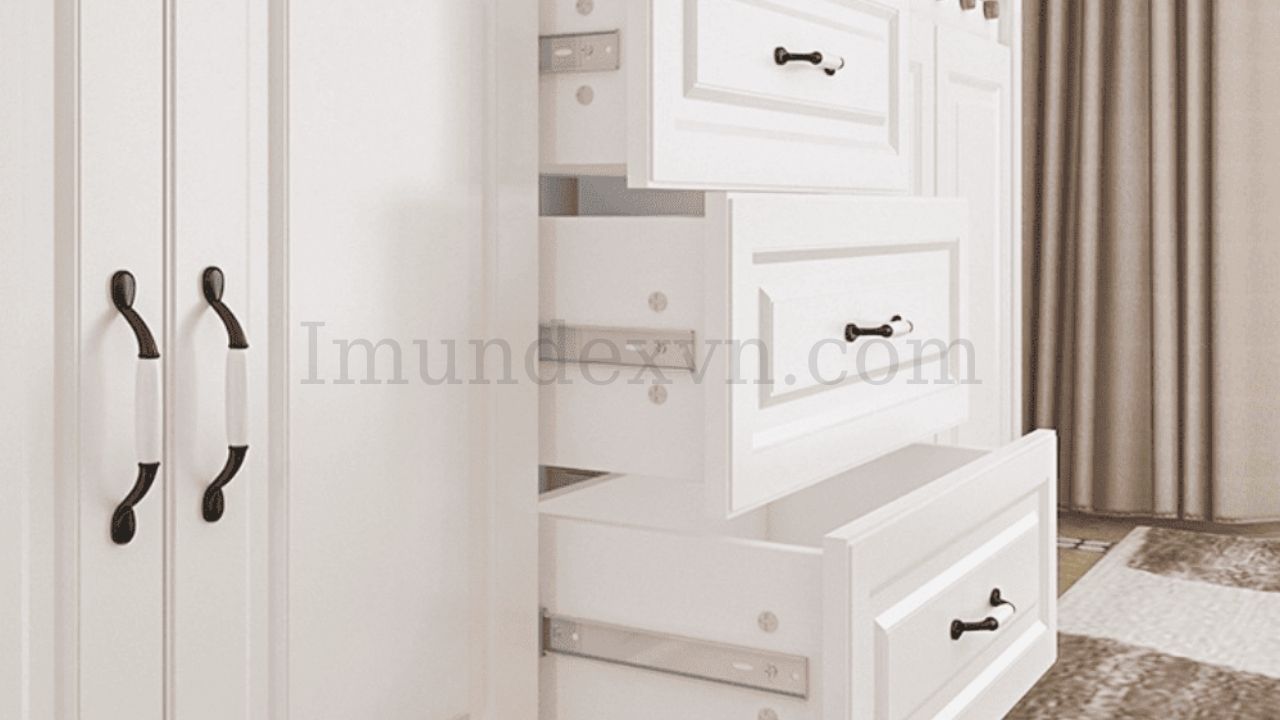 Ray Trượt Giảm Chấn Ngăn Kéo