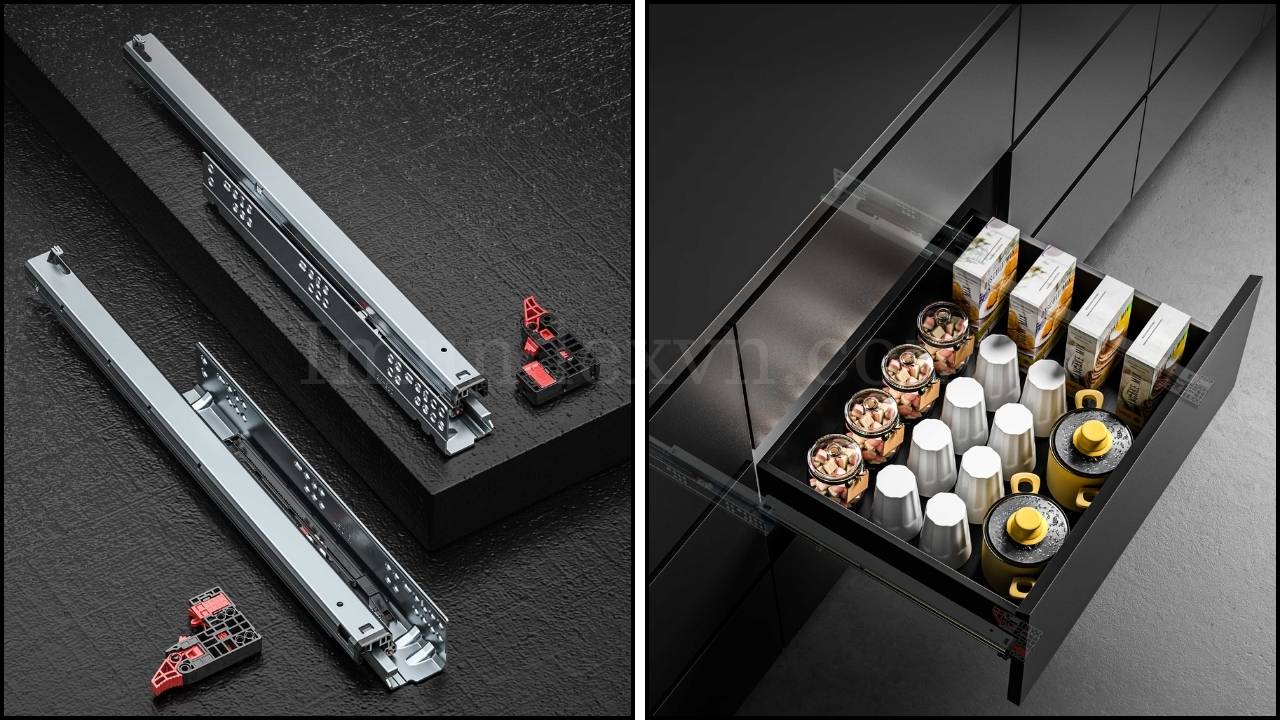 Ray Trượt Âm Giảm Chấn Imundex