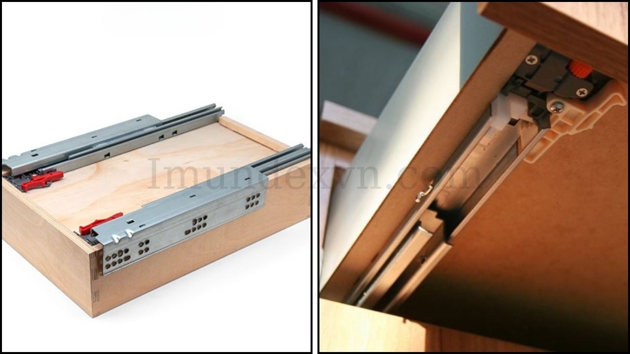 Ray trượt âm giảm chấn