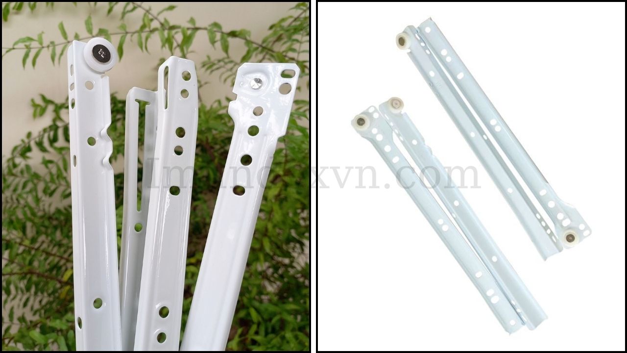 Ray trượt bánh xe nhựa