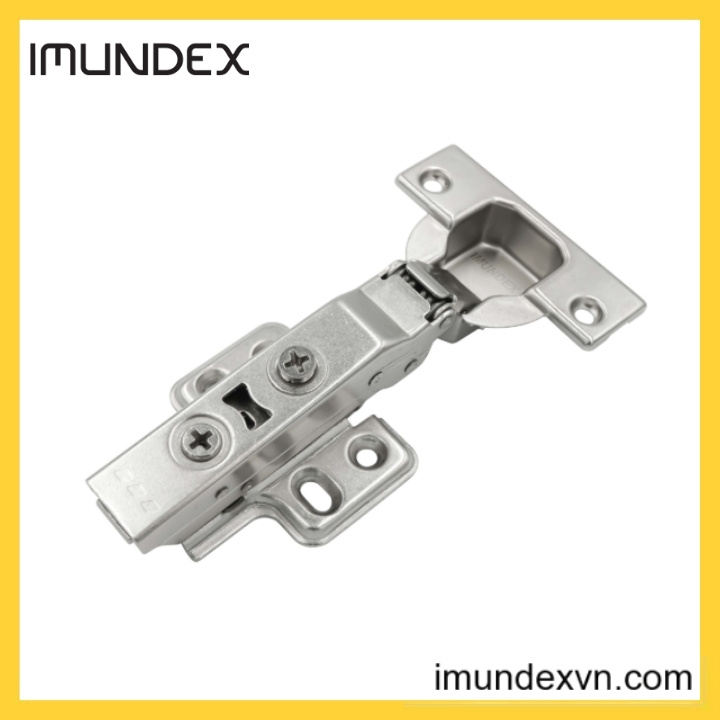 Bản Lề Giảm Chấn Thép Mạ Niken Thẳng Imundex 7173118 Bản Lề Giảm Chấn Thép Mạ Niken Thẳng Imundex 7173118