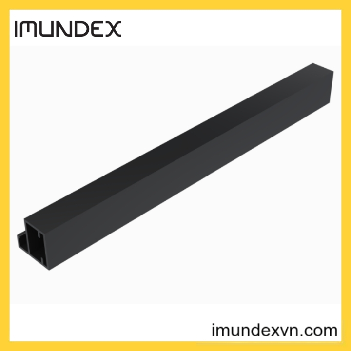 Khung Nhôm Cửa Kính Cho Tủ Quần Áo, Tủ Bếp 3000mm Imundex 7454007 Khung Nhôm Cửa Kính Cho Tủ Quần Áo, Tủ Bếp 3000mm Imundex 7454007