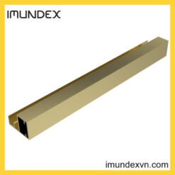 Khung Nhôm Cửa Kính Có Tay Nắm 3000mm Tủ Quần Áo, Tủ Bếp Imundex 7458012