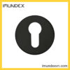 Nắp Chụp Ruột Khóa Đen Mờ Imundex 737.11.500