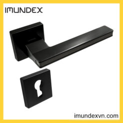 Tay Nắm Gạt Đặc Hợp Kim Kẽm Màu Đen Imundex 737.47.552