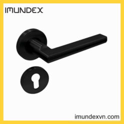 Tay Nắm Gạt Đặc Inox 304 Màu Đen Imundex 737.17.584