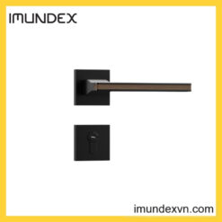 Tay Nắm Gạt Hợp Kim Kẽm Màu Đen Imundex 737.47.552