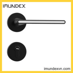 Tay Nắm Gạt Hợp Kim Kẽm Màu Đen Imundex 737.47.553