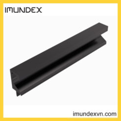 Tay Nắm Tủ Dạng Thanh Nhôm Đen Nhám 2000mm Imundex 7754060