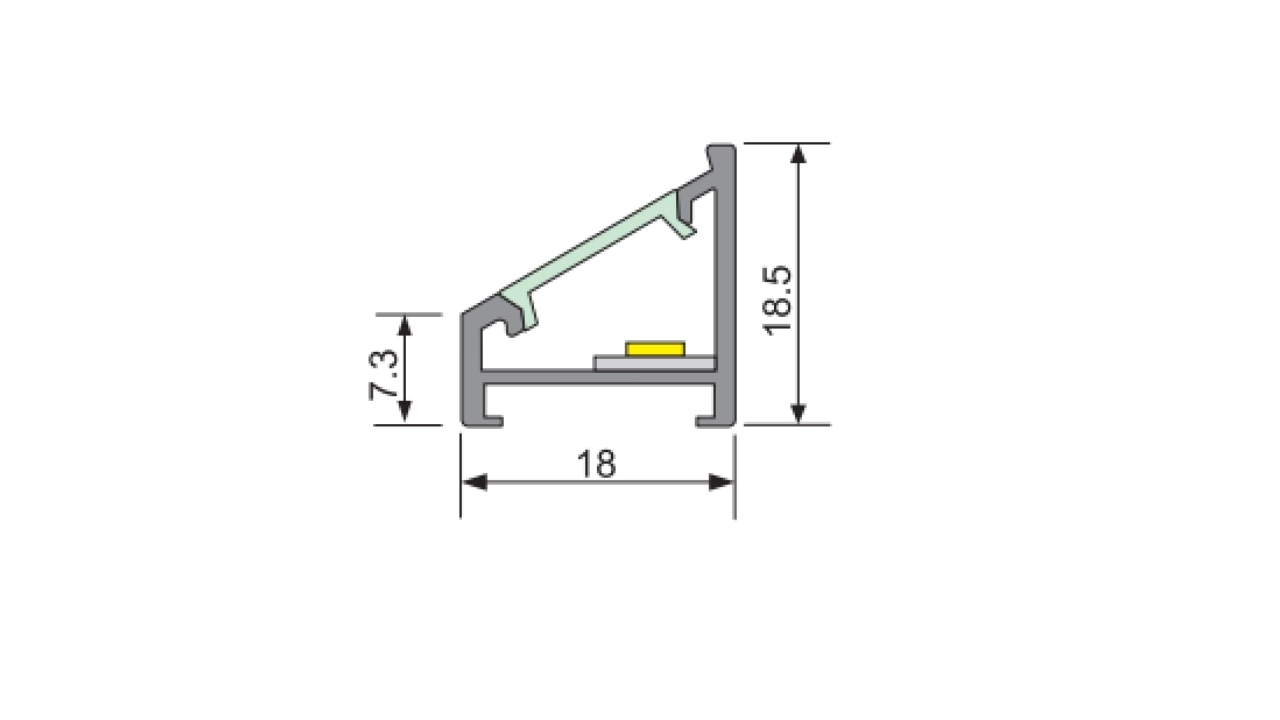 Thông Số Kỹ Thuật Đèn LED Ngăn Kéo 964mm 3000K Imundex 7604217