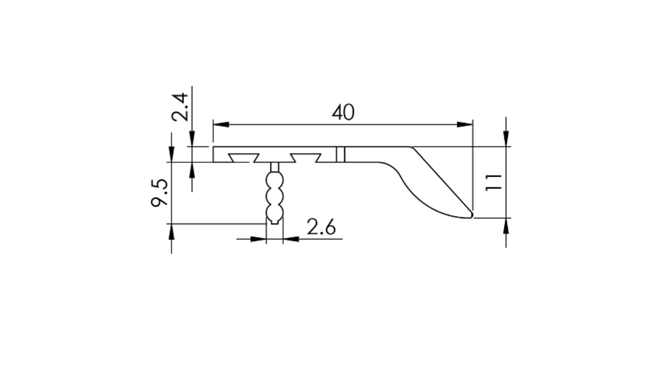 Thông Số Kỹ Thuật Tay Nắm Tủ Màu Đen 700mm Imundex 7754067
