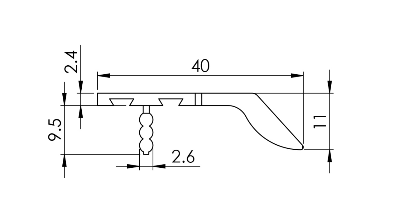 Thông Số Kỹ Thuật Tay Nắm Tủ Màu Nhôm 900mm Imundex 7752069