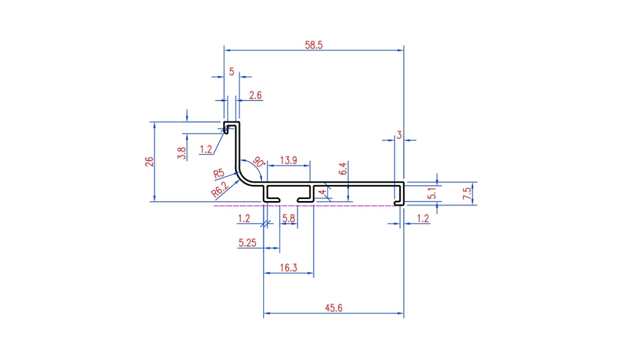Thông Số Kỹ Thuật Tay Nắm Tủ Màu Vàng 3000mm Imundex 7758056