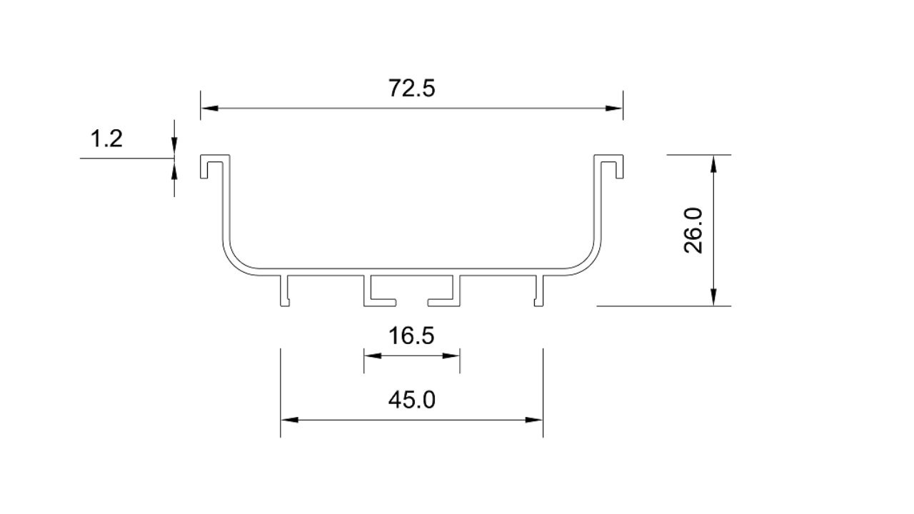 Thông Số Kỹ Thuật Tay Nắm Tủ Màu Vàng 3000mm Imundex 7758058