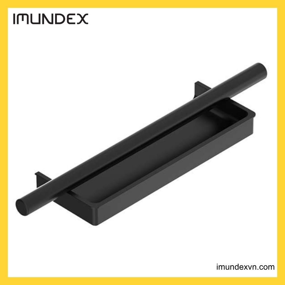 Tay nắm tủ màu đen Imundex 7754080